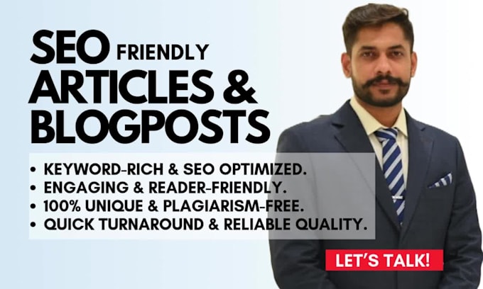 write the best SEO friendly articles and blog posts