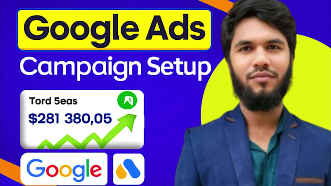 setup google ads campaign manage adwords and PPC ads marketing optimization