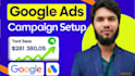 setup google ads campaign manage adwords and PPC ads marketing optimization
