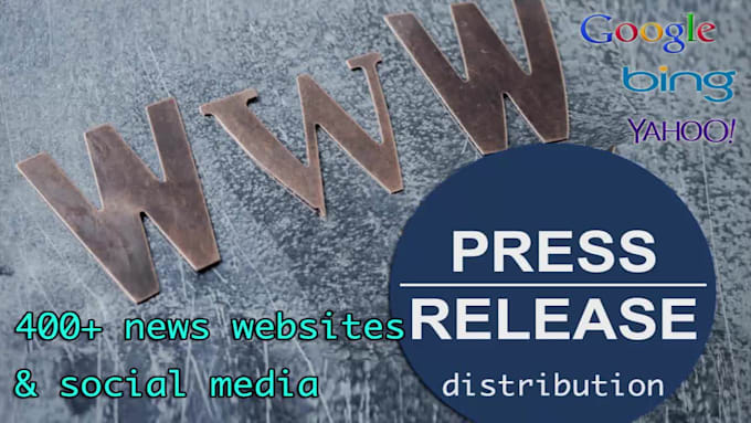 do press release distribution, publishing and writing