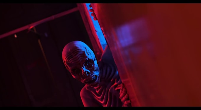 make your horror film with real actors