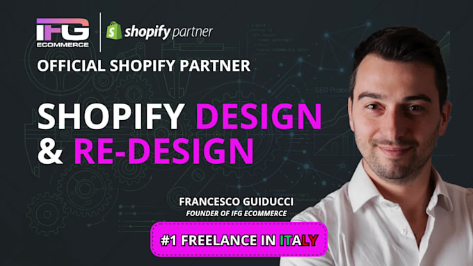 design or redesign your high performance shopify store for conversion