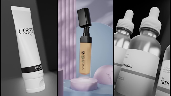 do 3d product modeling and animation videos
