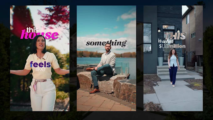 edit trendy real estate reels and premium real estate video editing