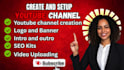create and setup youtube channel