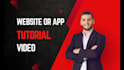 screencast how to use website or app tutorial video