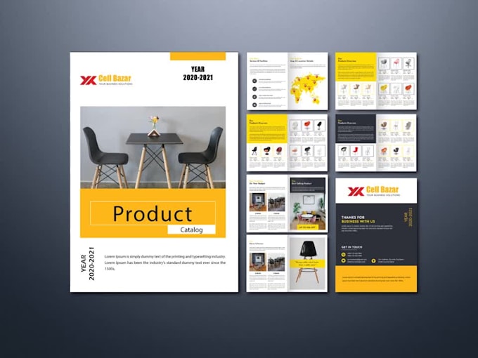 design catalog, company profile, booklet, brochure