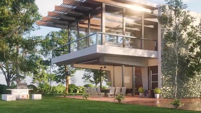 provide high quality interior and exterior 3d rendering