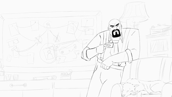 create 2d hand drawn, frame by frame, traditional animation