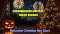 create fun halloween and holiday video ecards with custom music