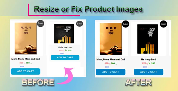resize, fix and professionally optimize any website image