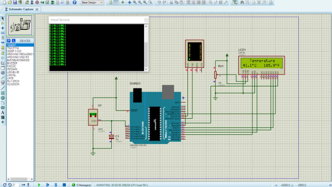 Do proteus simulation with arduino programming by Aafitha_pro | Fiverr