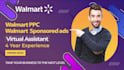 manage your walmart ppc,walmart sponsored ads,walmart virtual assistant,walma va