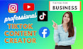 create instagram reels and be your tiktok content creator