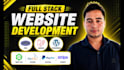be your professional laravel and wordpress full stack web developer for websites