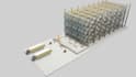 do 3d warehouse automation, asrs, amr forklift video 3d intralogistics animation