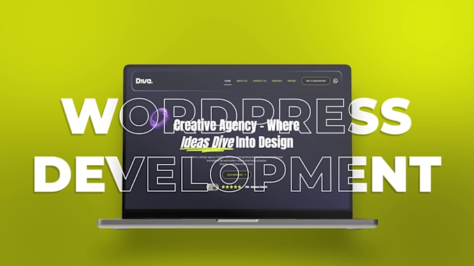 be your advance modern wordpress website developer