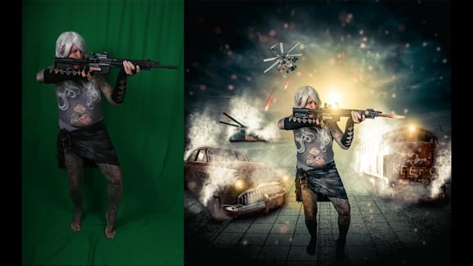 change background from your image quickly
