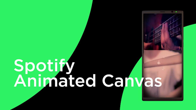 create an animated spotify canvas