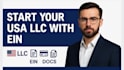 form your US llc, ein, stripe setup for non residents