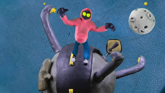 create stopmotion from clay or action figure for you