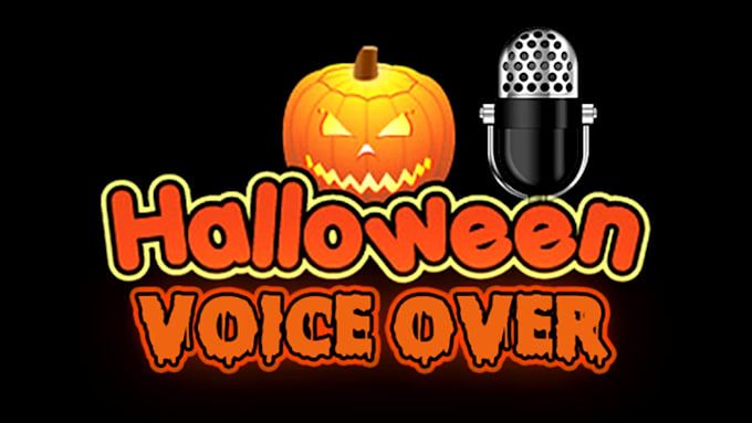 record professional scary spooky halloween voice over