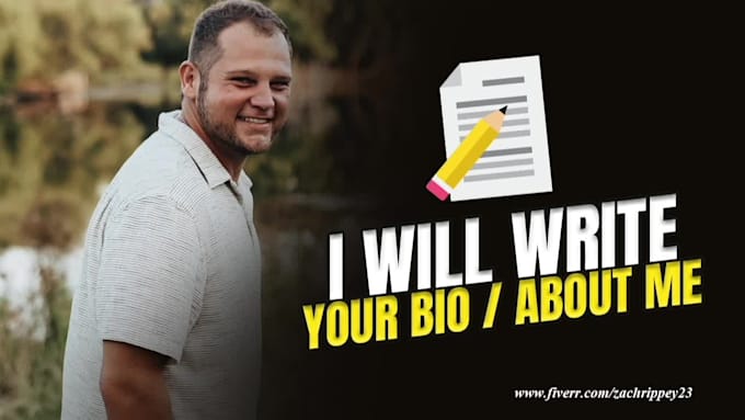 write your professional bio or about me for linkedin