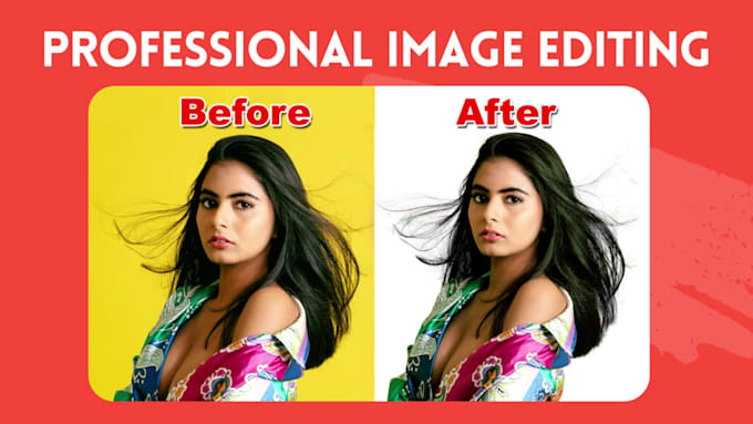 professional image editing, cut out photos, clipping path