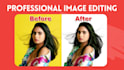professional image editing, cut out photos, clipping path