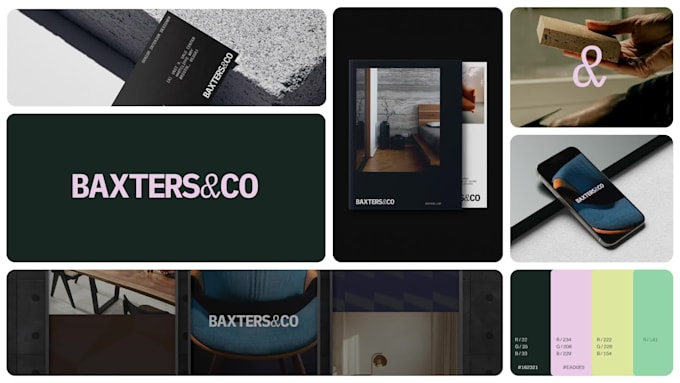 create a bespoke logo and company visual identity for you