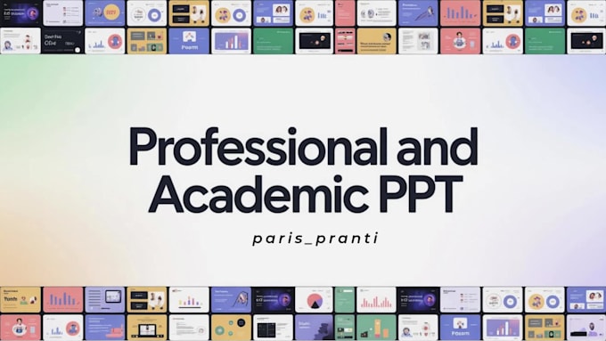 design professional and academic powerpoint presentations