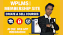 develop and customize wordpress lms with learndash or wplms