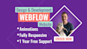 be your webflow expert, design or develop webflow website