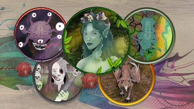 draw roll20, dnd, foundry, fantasy grounds, tokens for you