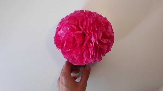 make a high quality DIY tissue paper tutorial video