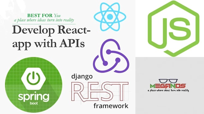 develop web apps in react js, vue js and django