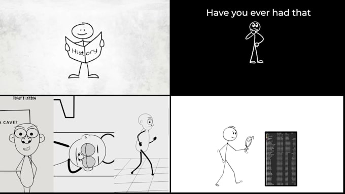 edit stick figure animated youtube videos