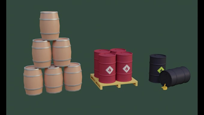 create low poly 3d models