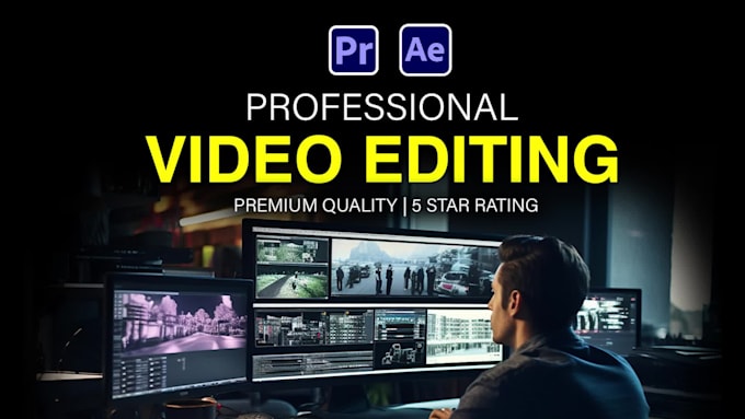 do professional  youtube video editing