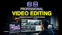 do professional  youtube video editing