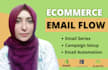 setup shopify email marketing flows in omnisend klaviyo
