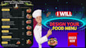design menus, flyers, banners, shirt designs for restaurants, bars, food trucks