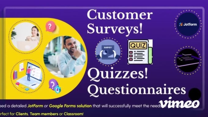 Create Your Surveys Questionnaires Quizzes Tests By Jdavis_fiverr | Fiverr