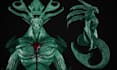 create a 3d character model for games or film