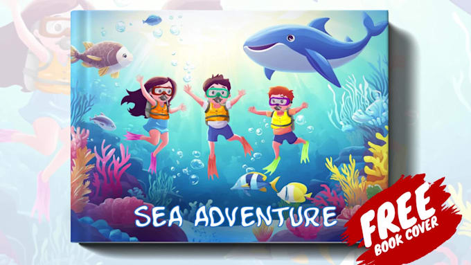 create children story book illustration and cover art