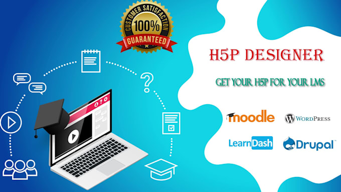 develop attractive h5p for your moodle course