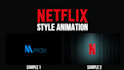 create your logo as netflix intro style