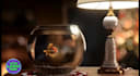 add logo and text funny christmas promo ad