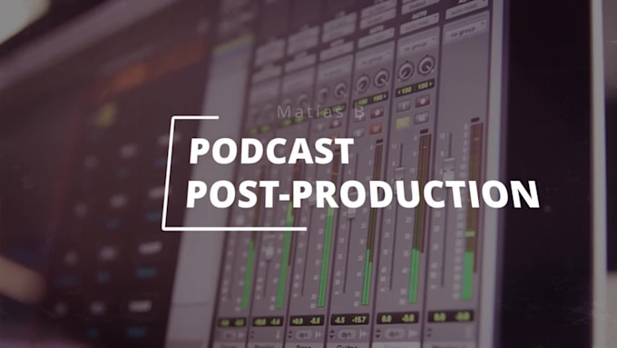edit and mix your interview driven podcast