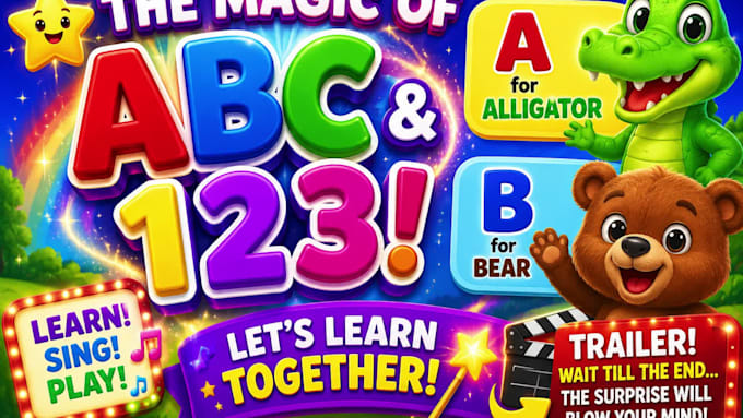 create viral 3d cartoon kids animation, 3d pixar style, 3d kids video editing